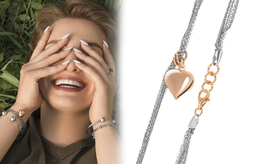 цепочка, как браслет, украшения-трансформеры, как носить, ювелирный тренд, 585 золотой