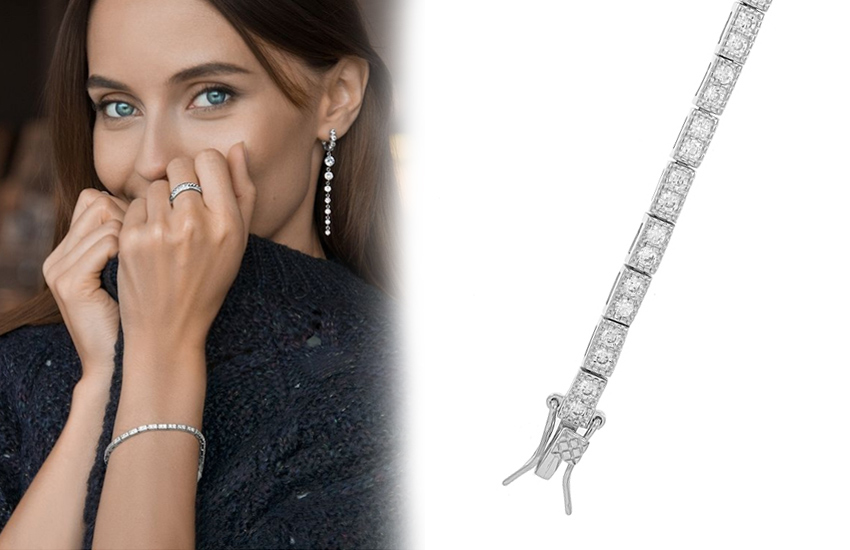 теннисный браслет, универсальные украшения, любой возраст, советы, 585 золотой