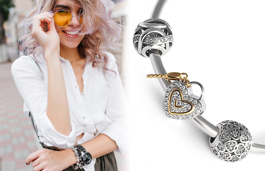 подвески шармы, украшения-трансформеры, как носить, ювелирный тренд, 585 золотой