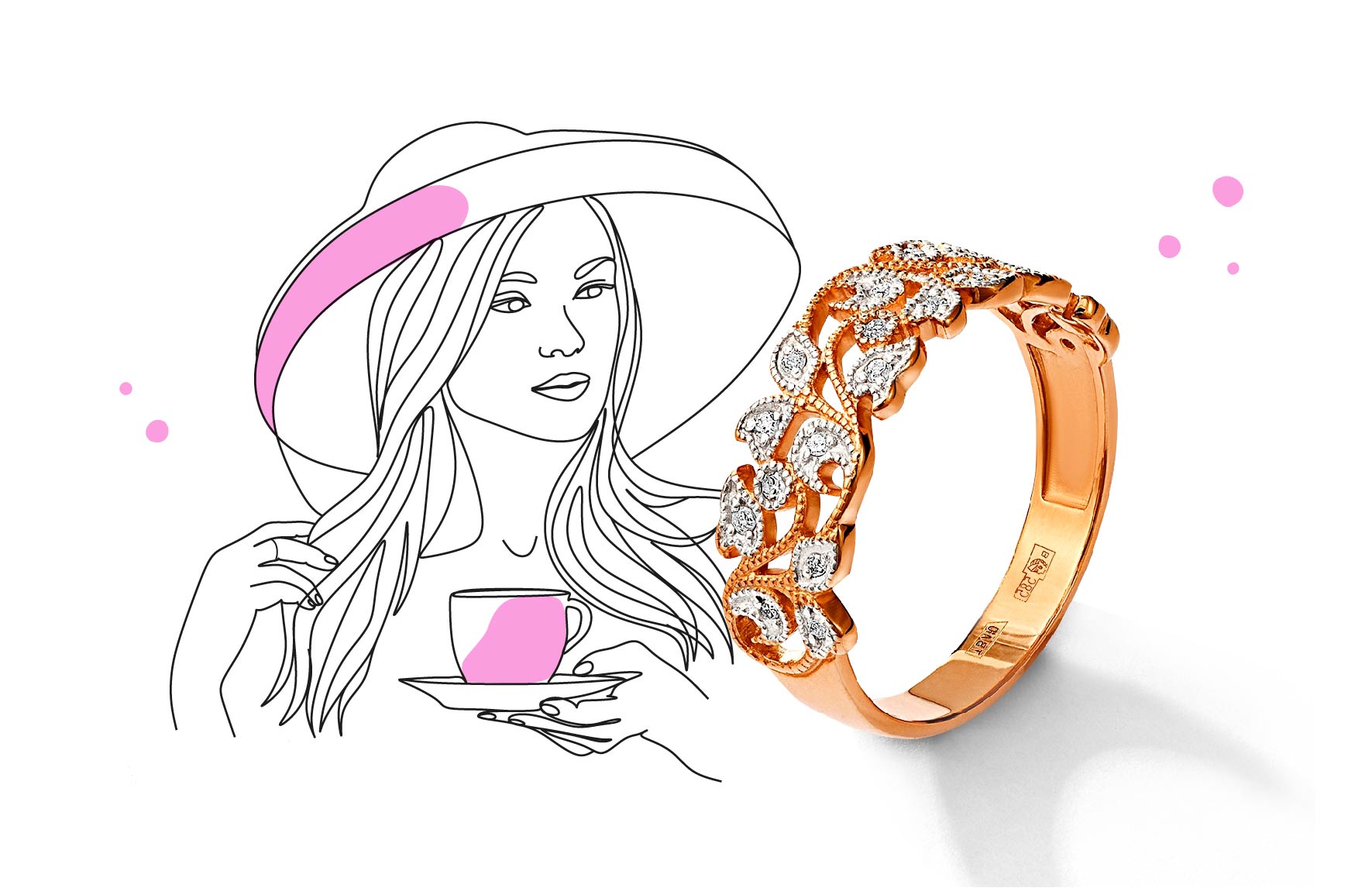 кольцо-вензель, символы, характер, ювелирная психология, интересное, 585 золотой