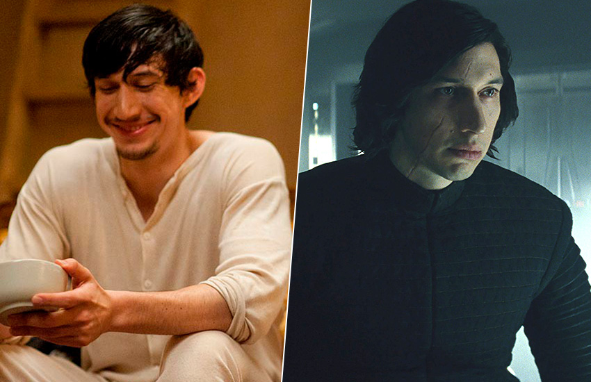 Адам Драйвер, знаменитости, до и после, кадр из сериала, кадр из фильма, интересное