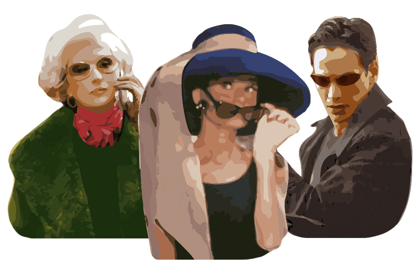 солнцезащитные очки, кино, тренды, кадры из фильма, советы, 585 оптика