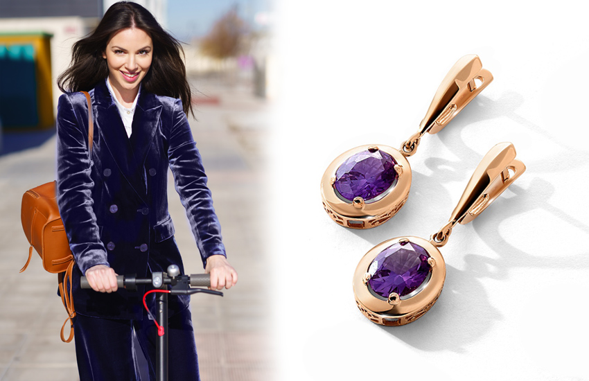 осень 2021, цвета Pantone, тренды осени, мода, украшения, 585 золотой, драгоценные камни