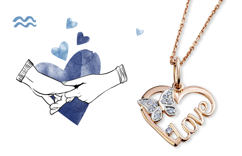 любовный гороскоп, водолей, сентябрь, 2021, камни-талисманы, советы астролога, подвеска