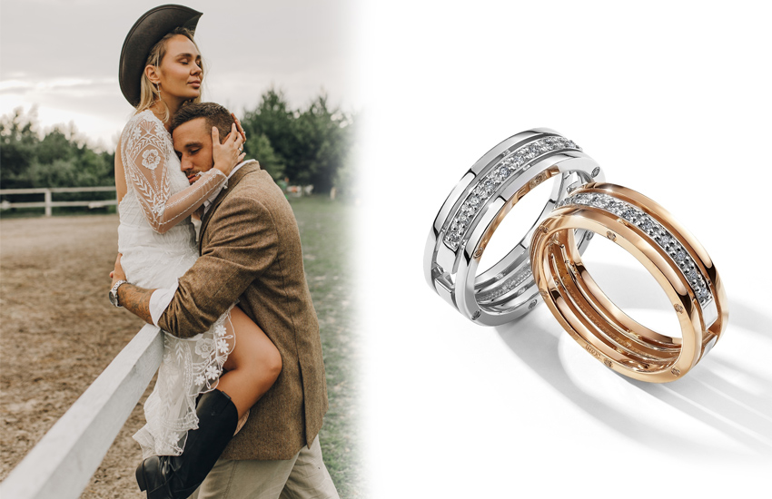 подвижные, обручальные кольца, свадебный тренд, осень 2021, дайджест
