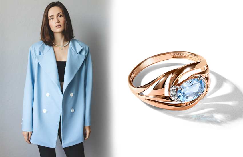 пастельный жакет, летние тренды, на новый сезон, советы стилиста, кольцо