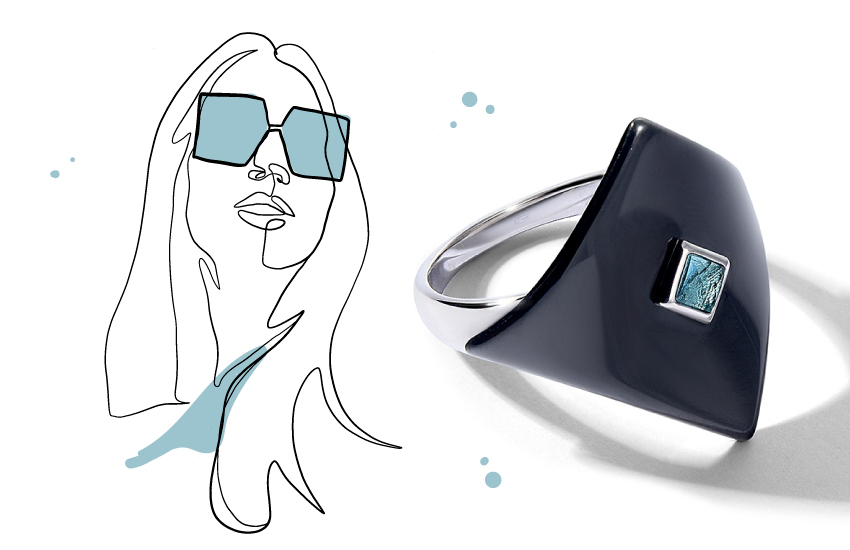 квадрат, геометрия, ювелирный тренд, классика, советы, кольцо