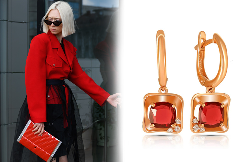 акцент на рукава, жакет, тренды, советы стилиста, сентябрь, 2021, серьги