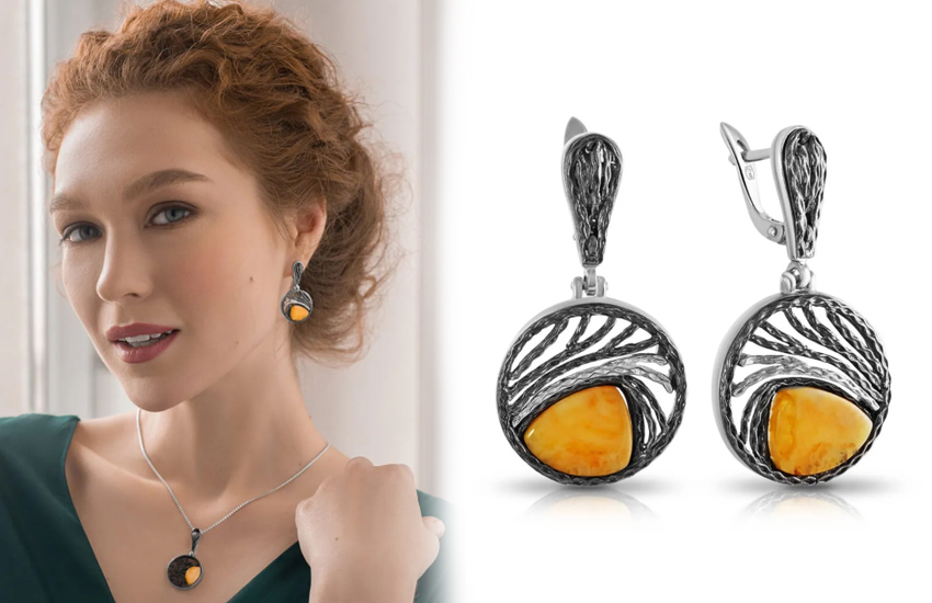 украшения, 585 золотой, тренды осень 2021, ювелирные тренды, аксессуары, украшения до 3 000 рублей, бюджетные украшения, серьги, янтарь