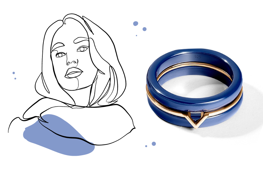 сочетания, геометрия, ювелирный тренд, классика, советы, кольцо