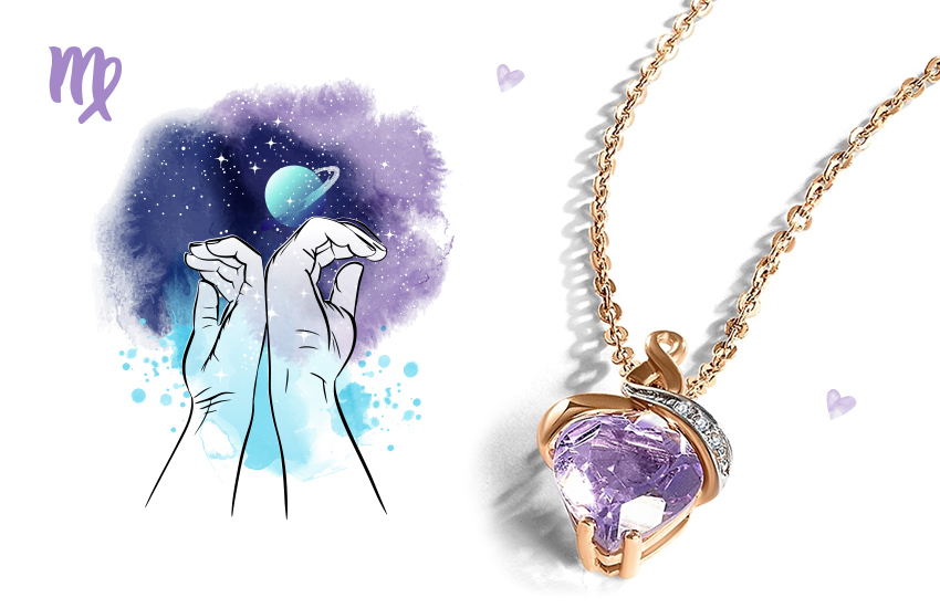 любовный гороскоп, дева, сентябрь, 2021, камни-талисманы, советы астролога, подвеска