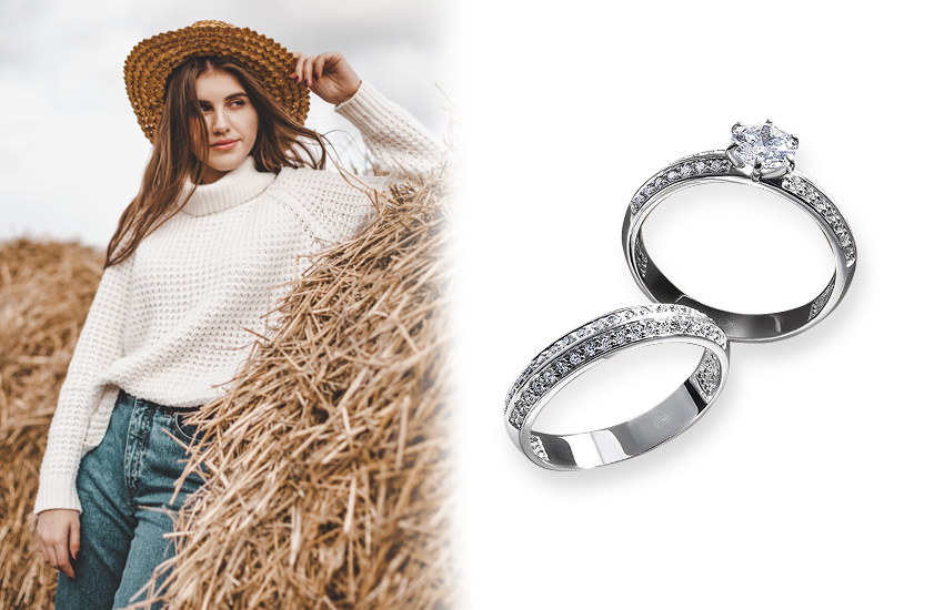 кантри, образ, приметы стиля, советы стилиста, осень, 585 золотой, кольцо