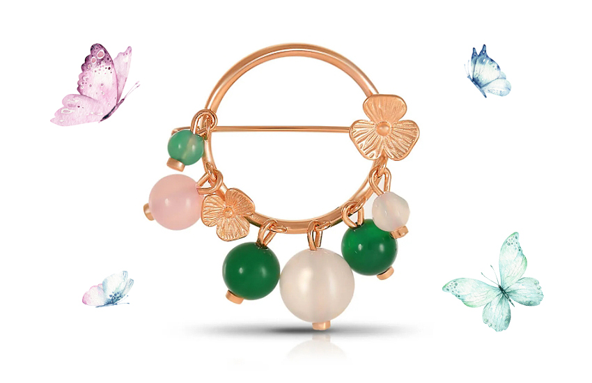 инфантиль, брошь, актуальные тренды, ювелирные тренды, осень 2021, советы, 585 золотой