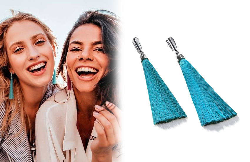 серьги-кисти, ювелирные тренды, настроение, осень, советы психолога, 585 золотой