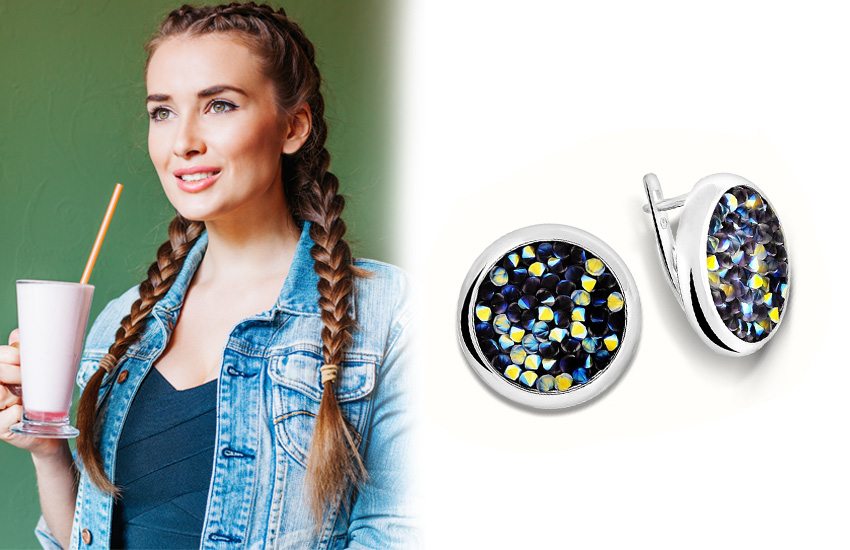 боксерские косы, прическа, бьюти-тренды, осень 2021, советы стилиста, серьги, 585 золотой