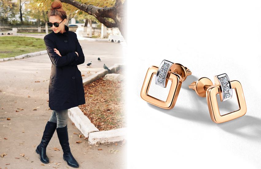 обувь, жокейские сапоги, тренды, осень 2021, советы стилиста, мода, серьги, 585 золотой