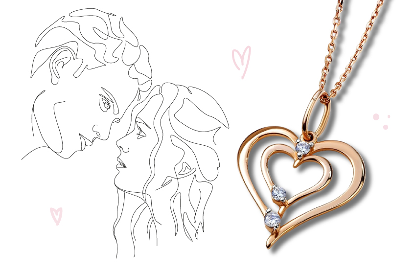 подвеска, кулон, золото, любовь, отношения, брак, советы психолога, 585