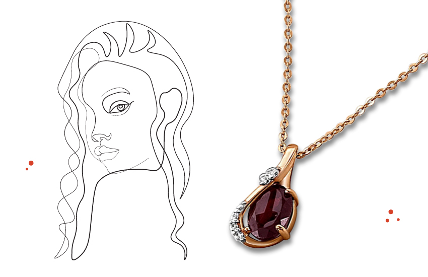 подвеска, украшения, на каждый день, как носить, советы, 585 золотой