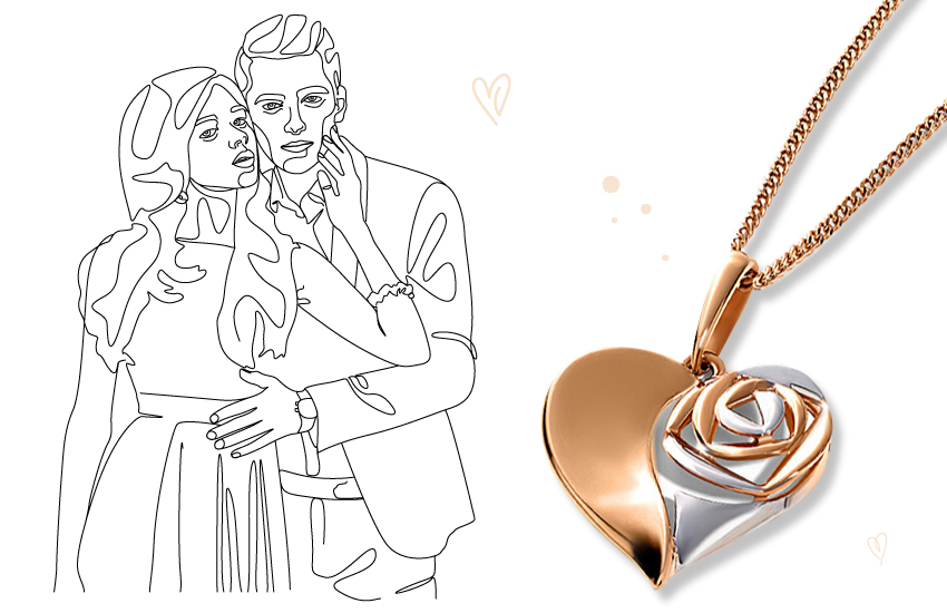 подвеска, кулон, золото, любовь, отношения, брак, советы психолога, 585