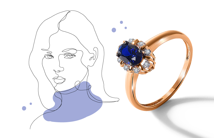 кольцо, гало, история украшения, ювелирное искусство, интересное, 585 золотой