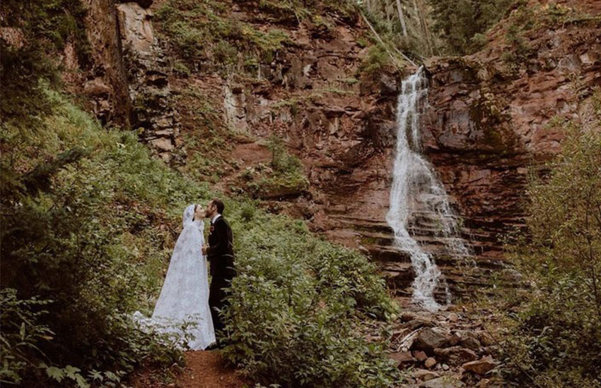 лили коллинз свадьба