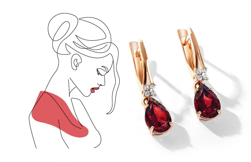 английский замок, серьги, ювелирная психология, характер, интересное, 585 золотой