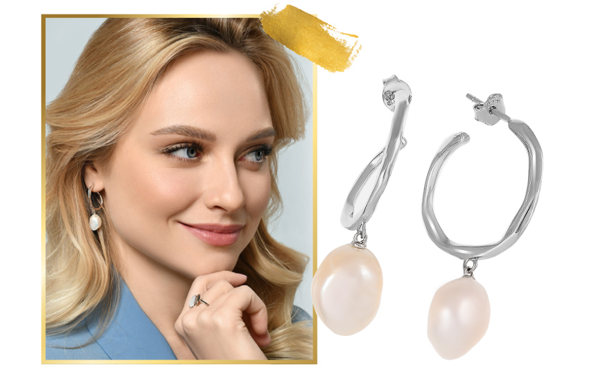 жемчуг, тренды, зима, советы стилиста, мода, образ, одежда, 585 золотой, серьги