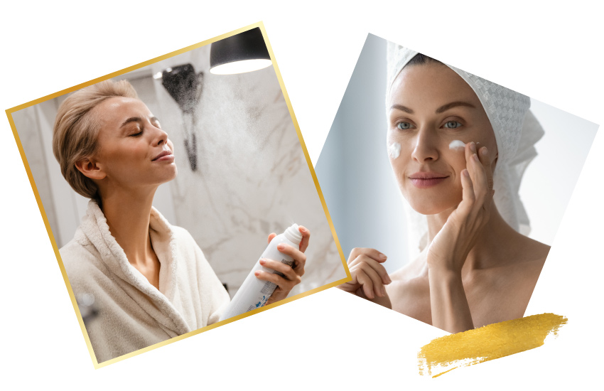 влажная кожа, полезные привычки, уход за собой, бьюти, красота, советы, лайфхаки