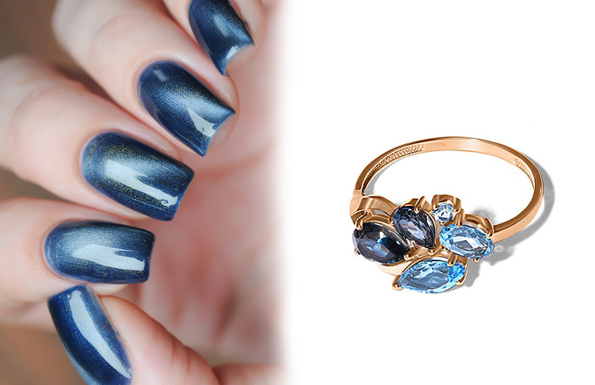 cat-eye, металл, бьюти, тренды, маникюр, нейл-дизайн, советы, 585 золотой, кольцо