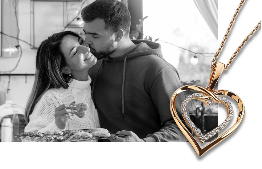 признаки влюбленности, психология отношений, советы, лайфхаки, 585 золотой, подвеска