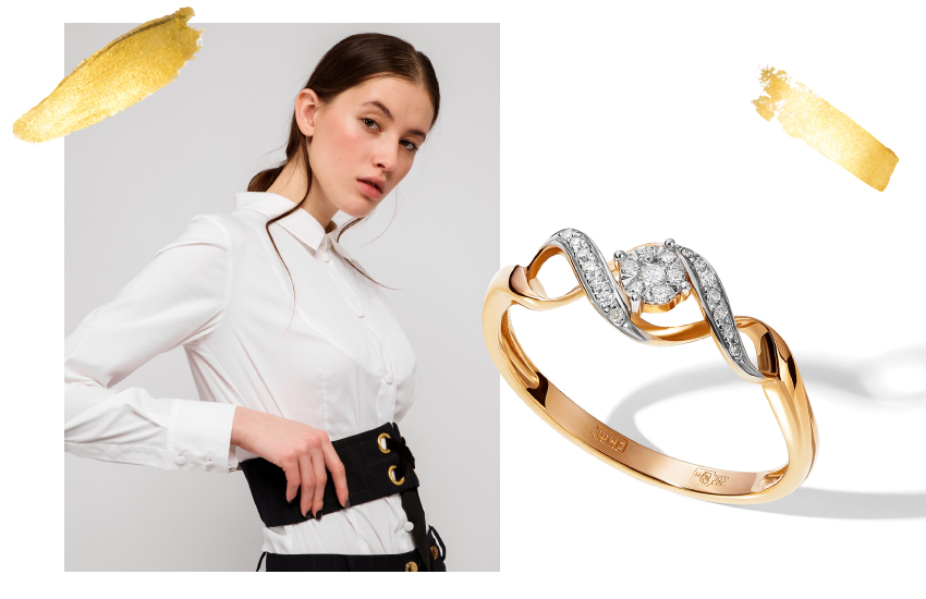 кэжуал, тренды, 2022, мода, одежда, советы стилиста, 585 золотой, кольцо