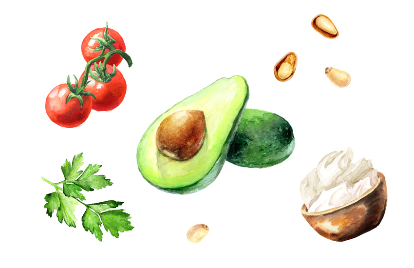 авокадо, шеф-повар, рецепты, правильное питание, еда, журнал "Золотой"