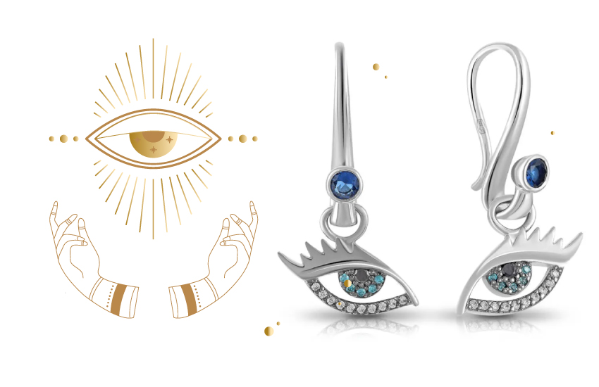 серьги, анатомия, глаза, руки, символы, история украшений, интересное, 585 золотой