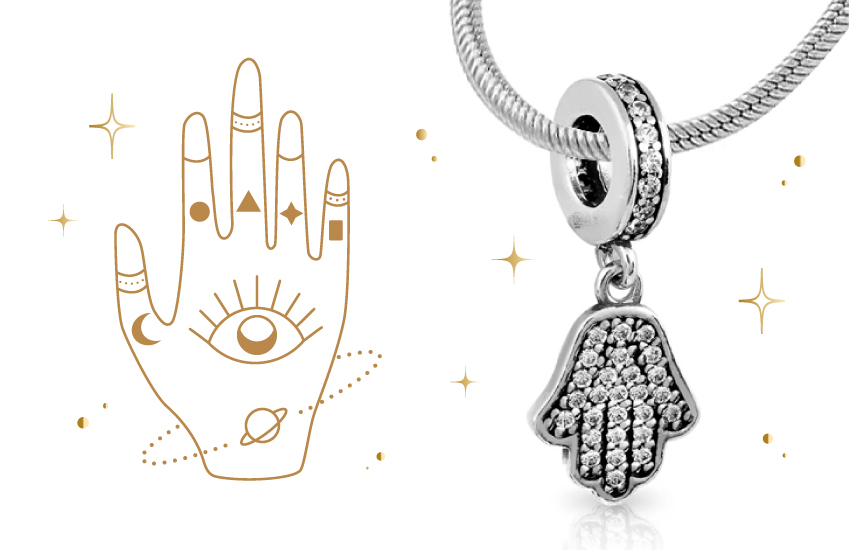 подвеска шарм, анатомия, рука, символы, история украшений, интересное, 585 золотой