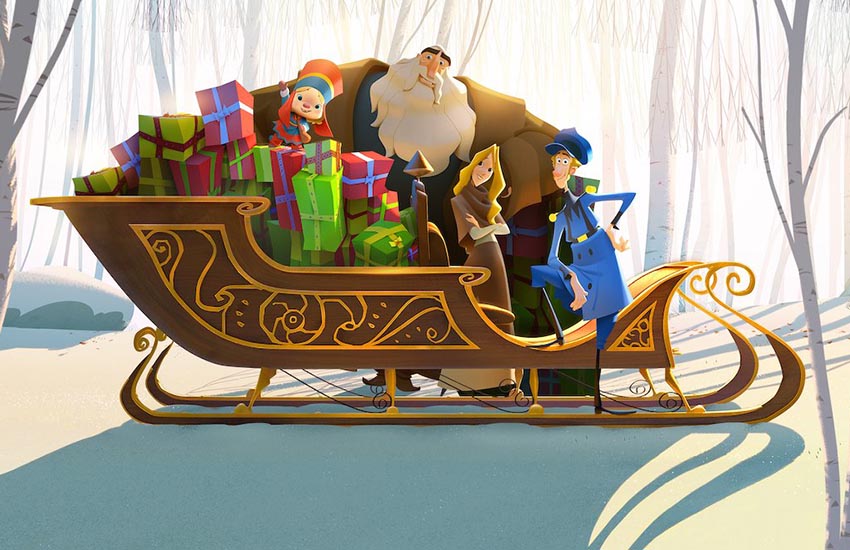 новогоднее кино, мультфильм, клаус