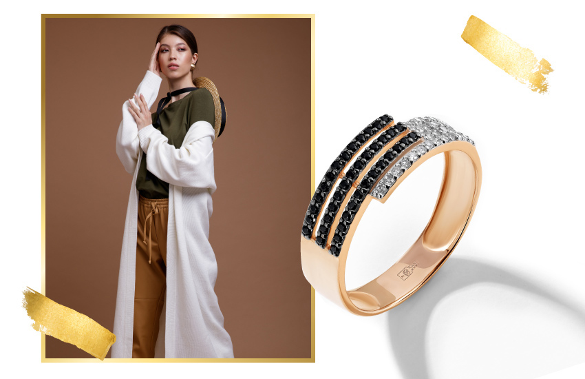 платье-кафтан, одежда-трансформер, гардероб, стиль, тренды, мода, советы, 585 золотой, кольцо