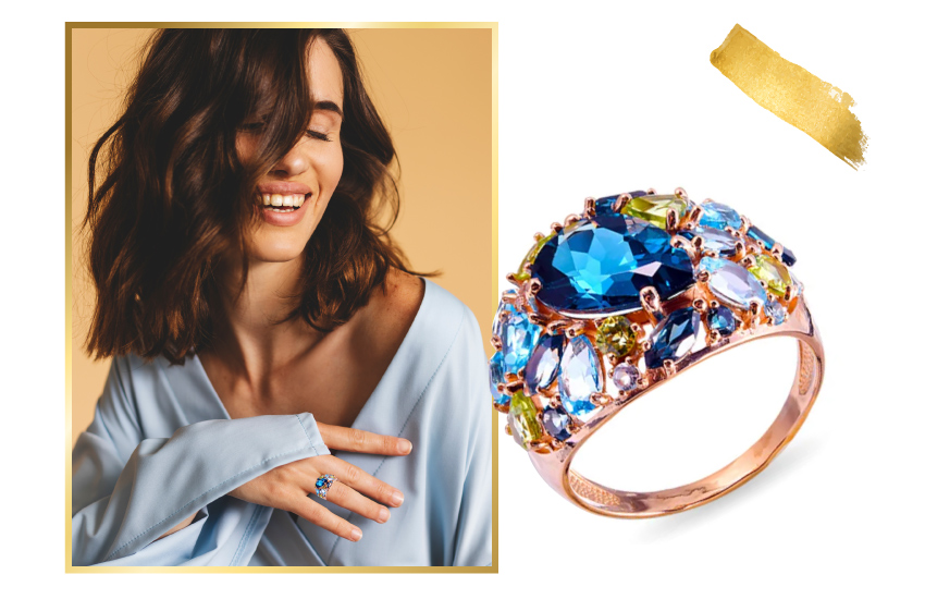 кольца гиперсайз, ювелирные тренды, 2022, подборка, мода, стиль, 585 золотой