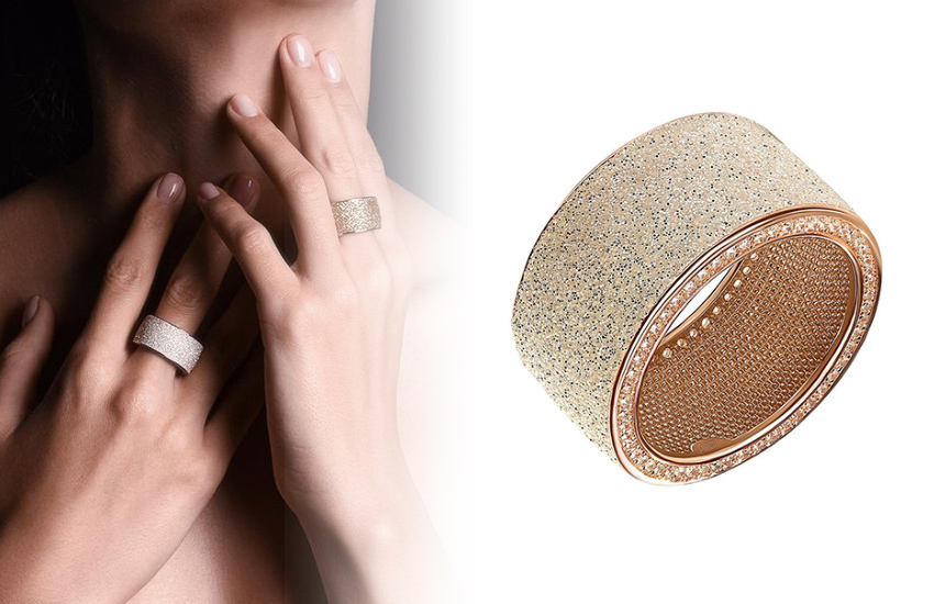 блестки, глиттер, массивное кольцо, ювелирные тренды, зима 20221-2022, советы, 585 золотой