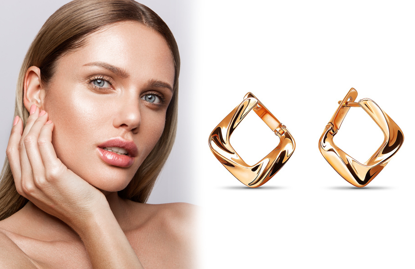 хайлайтер, тренда, бьюти, макияж, советы визажиста, 585 золотой, серьги