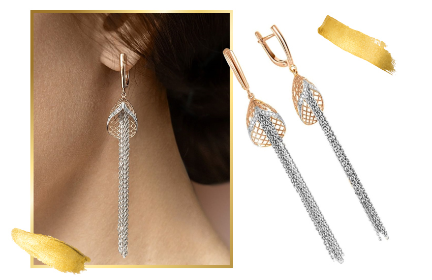 украшения 585 золотой, арт-объект, искусство и мода, ювелирные тренды, statement