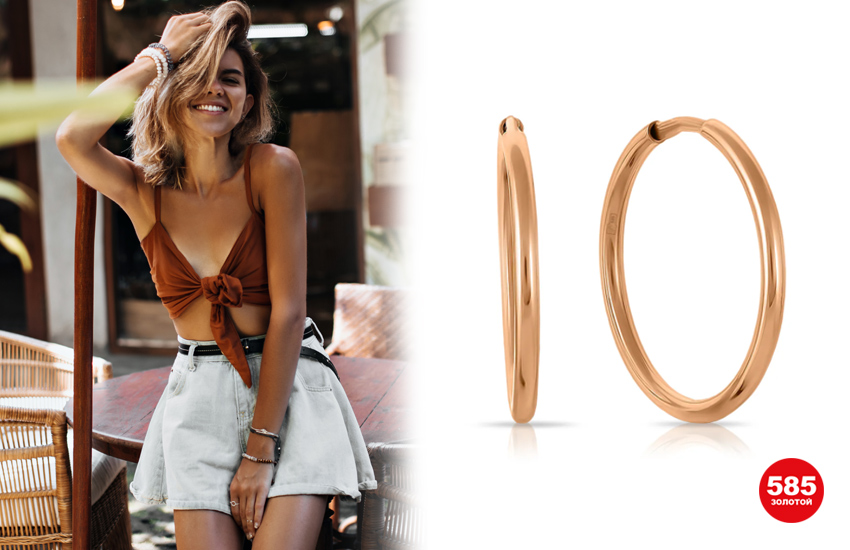 весна 2022, тренды сезона, красота, советы стилиста, 585 золотой, серьги, мини, сетка, кружево, бикини топ