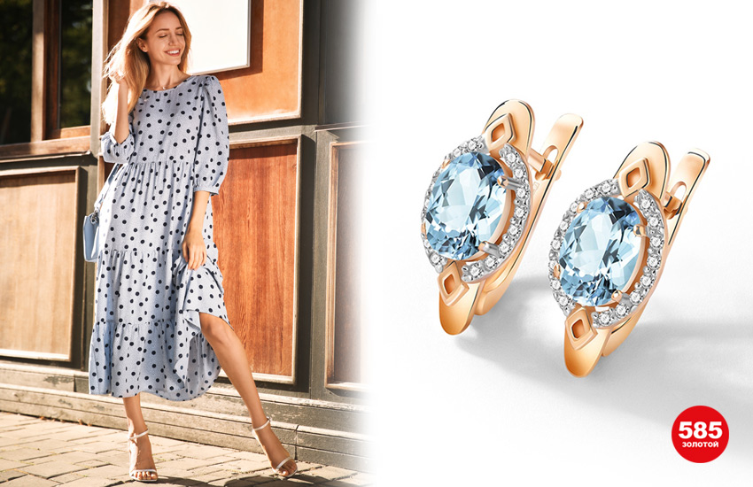тренды весны 2022, модные принты, советы стилиста, украшения, 585 золотой