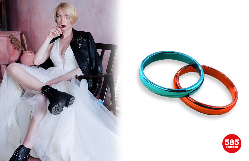 585 золотой ювелирные украшения свадьба обручальные кольца необычные кольца 