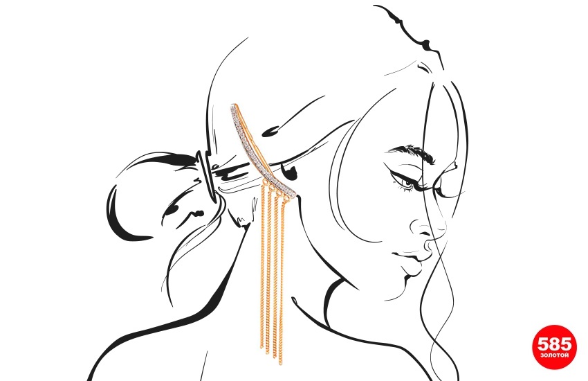 серьги, серьги для весны, ювелирные тренды, тренды 2022, украшения, весна лето 2022, стиль, 585 золотой