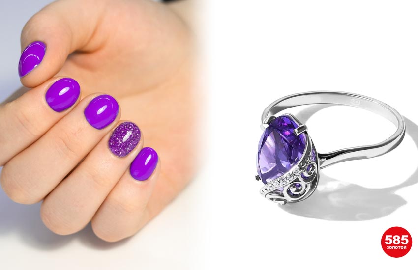 цвета летнего маникюра тренды 585 золотой ювелирные украшения кольцо