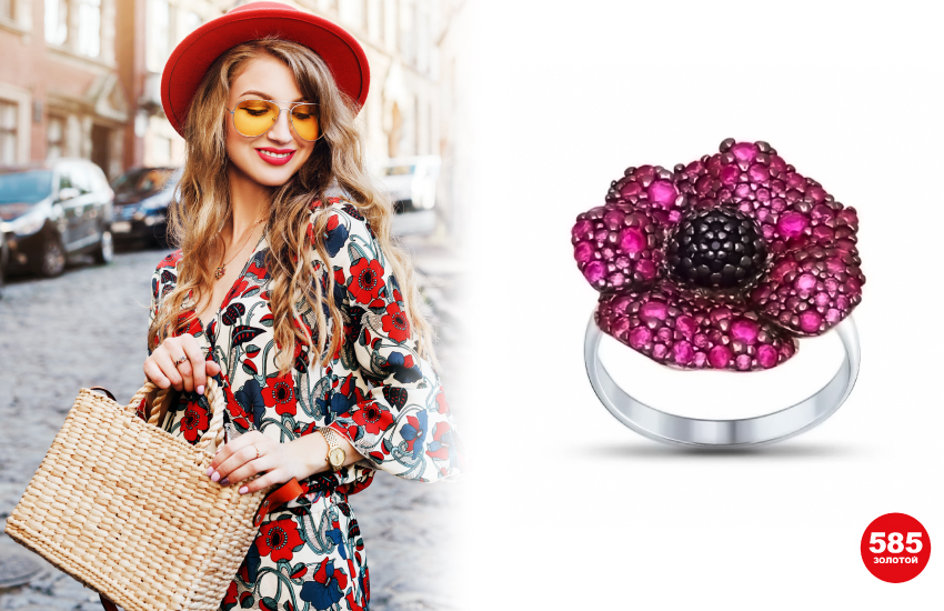 принты лета 2022, модные принты, тренды лета 2022, советы стилиста, как носить принты, украшения, 585 золотой