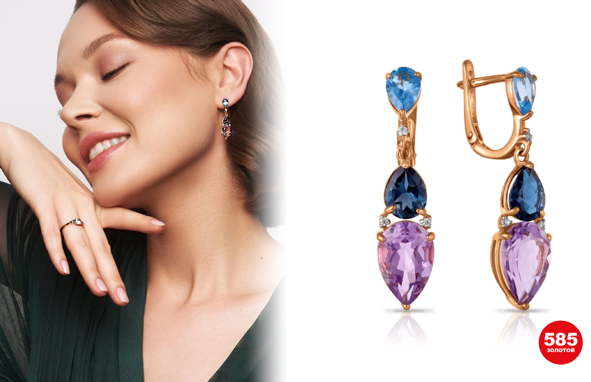 ювелирные тренды лета 2022, что модно летом 2022, мода, стиль, летние украшения, 585 золотой, советы стилиста