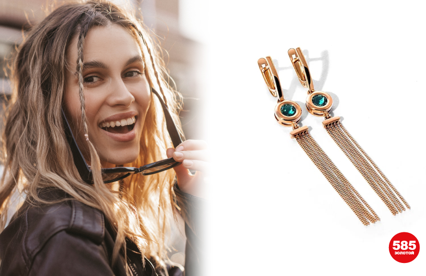 летние укладки, летние прически, волосы, красота, бьюти-тренды 2022, украшения, серьги, 585 золотой