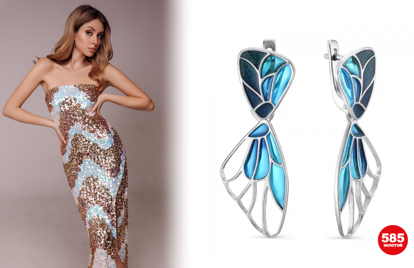 стили в украшениях, аксессуары, история моды, история украшений, ювелирные изделия, серьги, 585 золотой