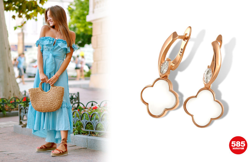 летняя мода, платье, без каблуков, летняя обувь, советы стилиста, мода, стиль, тренды лета 2022, украшения, аксессуары, 585 золотой